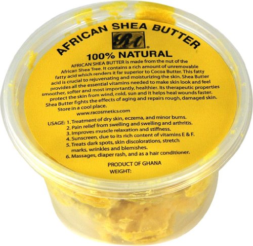 RA Cosmetics 100% African Shea Butter - Chunky 295 ml