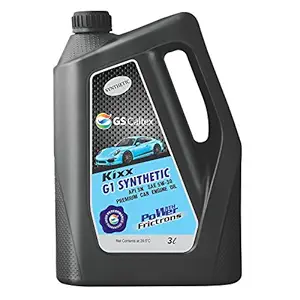 GS Caltex Kixx G1 Synthetic 5W-30 Premium Engine oil For Cars (3 L)