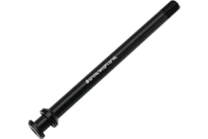 YINETTECH 1 Pieza Eje Pasante Aleación Aluminio para Bicicleta Carretera Eje Pasante Adecuado para Bicicleta Montaña Palanca Brocheta Bicicleta Carretera Accesorios Bicicleta Piezas Repuesto