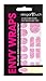 Elegant Touch Pink Noise Nail Envy Wraps