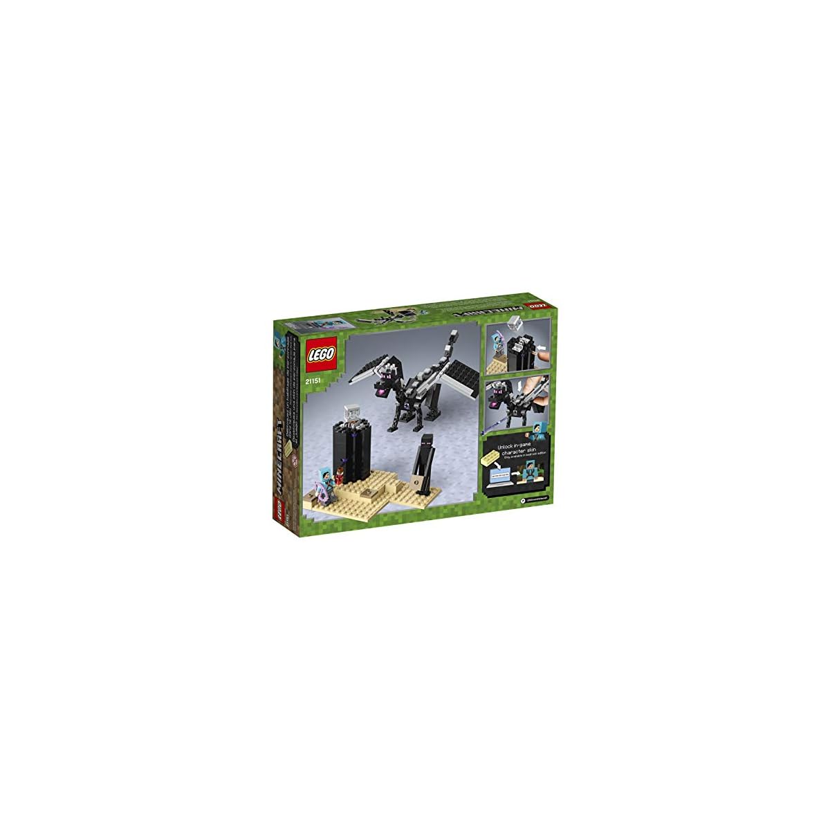 lego minecraft la batalla en el end