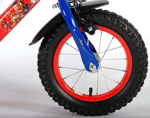 Paw Patrol Fahrrad 12 Zoll Kinderfahrrad Kinder Rad Jungen Mädchen Rot 61250CH - 3