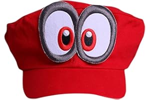 thematys® Gorra de Héroe Infantil de Superhéroe - Juego de Disfraces para Adultos y Niños - Perfecto para Carnaval y Cosplay - Disfraz de Fontanero como Gorra de Disfraz para Niños (Style001)