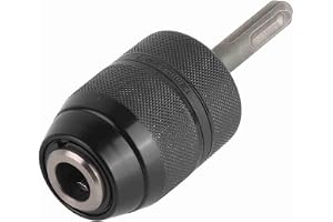 Nyckellös SDS Chuck, metall nyckellös svarv borrchuck omvandlare med SDS adaptertillbehör, 2–13 mm kapacitet