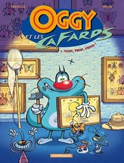 jaquette livre Oggy et les Cafards - tome 1 - Plouf, Prouf, Vrooo ! (1)