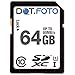 Price comparison product image Dot.Foto 64Gb SDXC High Speed 80MB/s Class 10 UHS-1 Card for Panasonic Lumix TS/TZ cameras [See Description for Compatibility]