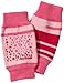 Playshoes Unisex Baby Knee Pads for Crawling Babies Leg Warmers, Pink, One Size