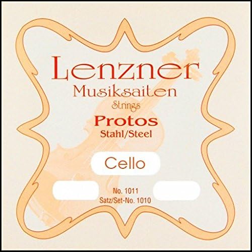 Lenzner Protos Cello Flatwound Chrome Steel String - G - 3/4 Size