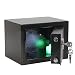 Produktbild Blackpoolal 3L Safe Tresor Wandtresor Wandsafe Minisafe Schranktresor Geldschrank Möbeltresor mit Schlüssel Geldsafe 3KG 23 x 17 x 17CM Schwarz