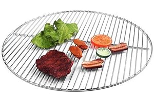 HeRo24 Grillrost verchromt 30-44,5-47-54,5-57 und 60 cm Durchmesser (44,5 cm-6/4 mm)