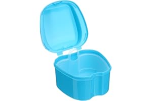 FOMIYES Boîte Case De Baignoire Dentaire Mallette De Nettoyage De Dentier Titulaire De La Prothèse Étui De Retenue Nettoyant Pour Tablettes À Fausses Dents Voyage Portable Panier De Lavage