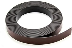 FIRST4MAGNETS MT19AB(PA)-1X1M Nastro Magnetico Larghezza Spessore, Autoadesivo, Lunghezza 1 m, Colore, 19 mm largo x 1 mm spesso