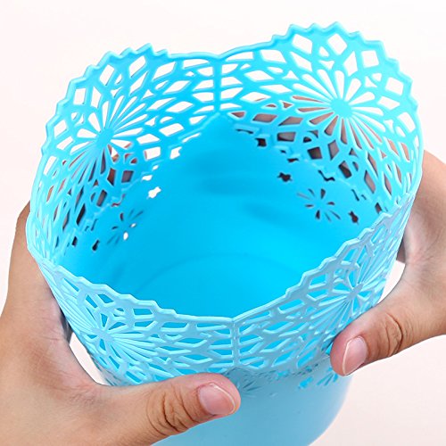 4  x wicemoon Hollow patr  n peque  o de escritorio soporte para bol  grafo  Creative decoraci  n lindo cesta papelera