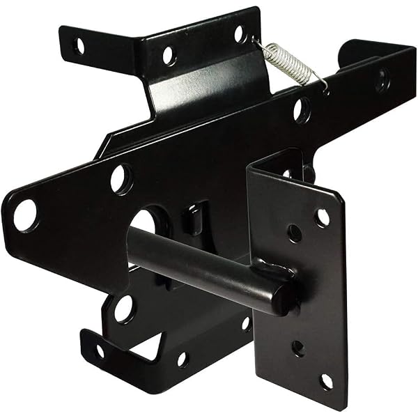 304 Stainless Steel Gate Hinges 2 Pack - Heavy Duty Wall Mount Hinges For Farm Gates & Wooden Fences