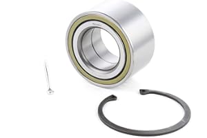 RIDEX Juego de cojinete de rueda 654W0070 eje delantero, ambos lados compatible con HYUNDAI i20 PB, PBT, KIA RIO III UB