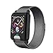 Produktbild TechFort Smart Watch, Wristband Fitness Tracker, Heart Rate Monitor Blutdruck-Armband E04 Band ECG/PPG Wasserdicht,Metallic