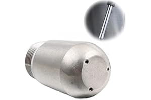 HSENTIMENH Ugello Vapore per Macchina da Caffè, Parte di Ricambio per Macchina da Caffè con Punta a Fori 3 in Acciaio Inossidabile 304, Ugello Vapore per Cucina da Bar per Sage Breville Barista Express