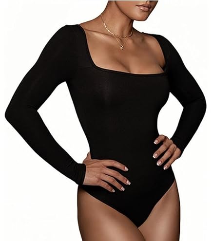 SHAPERIN Body Senza Maniche Da Donna A Collo Alto Tanga - Foto 6