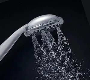 ARTRIE- HN6001-6-Flow ABS Hand Shower, 1.5 Meter Anti-Twist Shower Tube, 7 Years Leakage Warranty (Chrome)