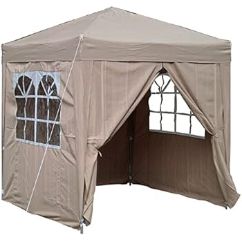 Amazon.de: Airwave Pop-Up-Pavillon, 2, 5 x 2, 5 m, beige ...
