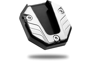 LQIOACU LQI 1PCS Montagepad-Verlängerung, Universal-Motorradhalterung, Aluminiumlegierung, rutschfeste Seitenhalterung, Platte, Montagepad-Unterstützung, Zubehör