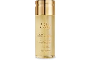 O BOTICARIO O Boticário Lily Parfümiertes Körperöl, Lotion für den Körper, spendet Feuchtigkeit und pflegt die Haut, 150 ml