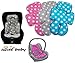 Produktbild Sweet Baby ** SLEEPY Auto-Sitzverkleinerer / NeugeborenenEinsatz Antiallergikum STARS** Passend für Babyschalen Gr. 0/0+ und Gr. 1 ** Ideal auch für Maxi Cosi, Cybex etc. sowie Kinderwagen, Babywanne etc. (Türkis)
