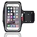 Produktbild Bingsale iPhone 6S(4,7 Zoll) Original Neoprene Deluxe Dual Fit Easy Fit Freizeit und Sport Armband Armtasche (iPhone 6S, Schwarz)