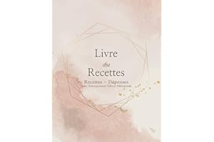 Livre des Recettes Auto Entrepreneur: Cahier Recettes Dépenses Auto Entrepreneur,Carnet de Compte Micro Entreprise,Registre des recettes et achats,110 Pages
