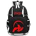 Produktbild Siawasey Japanischer Anime-Cosplay-Rucksack, für Laptop, als Schultasche, Schultertasche schwarz RWBY 4