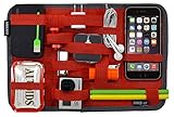 SCHLUSS MIT DEM NERVIGEN KABELSALAT: Mit dem Grid-It können Kabel, Adapter, Powerbanks, externe Festplatten, Kopfhörer, Ladegeräte usw. ordentlich & übersichtlich verstaut und entnommen werden