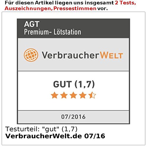 AGT Premium-Lötstation mit elektronischer Temperatur-Steuerung - 6