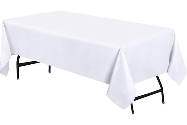 Utopia Kitchen Rektangulärt Bordsduk 1-Pack - 150 x 300cm - Maskintvålbar, Perfekt För Fester, Bröllop Och Festivaler