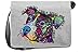 Produktbild Pop Art Canvas ::: In a Perfect World ::: peppige Umhängtasche mit Art Style Hunde Motiv