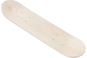 Toddmomy Planche De Skate DéCoration Vierge Double Face 60X15Cm pour Enfants IdéAle pour DIY Art Et CréAtivité en Maternelle
