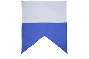 ASTIBYM Drapeaux de Plongée de Sécurité, 70x60cm Drapeaux de Plongée Internationaux Drapeau de Plongée Sous-marine Drapeau de Bateau Marqueur pour Plongée en Apnée/plongée/chasse Sous-marine/scaphandre Autono