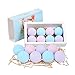 Produktbild Anself 8St Organische Badebomben Fizzer Salze Ball Ätherisches Öl Handgemachte SPA Peeling Ozean Lavendel Rose Geschmack