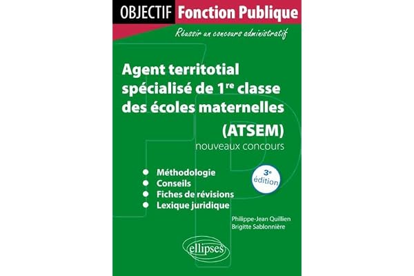 Agent territorial spécialisé de 1re classe des écoles maternelles (ATSEM)