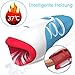 Produktbild Automatischer Masturbatoren Cup Elektrischer Vibrator Männer Masturbieren 10 Vibrationsmodi und Heizfunktion Oral Masturbator Realistische Muschi Blowjob Sexspielzeug für Men
