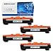 Produktbild 4 Pack Amstech kompatibel toner TN-1050 Schwarz Tonerkartusche replacement fuer Brother HL-1110 1110E 1110R 1112 1112E 1112R 1210W 1212W, MFC-1810 1810E 1810R 1815R 1910W, DCP-1510 1510E 1510R 1512 1512E 1512R 1610W 1612W, Standard Yield (1000 Seiten)