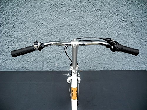 20″ Zoll Alu MIFA Klapp Fahrrad Faltrad Klapprad Shimano Folding Bike weiss - 7
