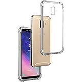 Cover in Gel TPU Anti-Shock per Samsung Galaxy A6 2018, Morbido Silicone Custodie Protettivo Case, Anti-Scratch, Protettiva S