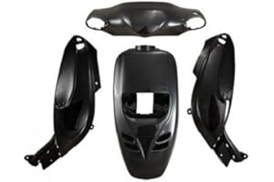 Kit carénage Faco pour Scooter Piaggio 50 Typhoon 1998 à 2009 FACO noir à peindre Neuf