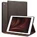 Produktbild OUVOUV iPad 2018/2017 iPad 9.7 Zoll Hülle,Apple iPad Echt Leder Case Cover smart Rindsleder-Case Tasche Tablet-Case Schutzhülle mit Wake/Sleep Funktion und Standfunktion für iPad 9,7 Zoll,Dunkelbraun