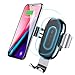 Price comparison product image Qi Wireless Car Charger Mount,Wireless Charger Car Holder,Baseus Gravity Car Mount Air Vent Phone Holder, Fast Charge for Samsung Galaxy S8 S8 Plus S7 S7 Edge, Standard Charge for iPhone X/8/8 Plus.(Black)