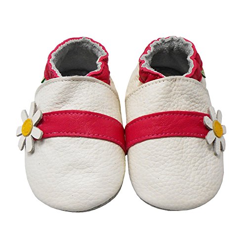 Sayoyo Karikatur Lauflernschuhe Baby Leder weiche Sohle Kugelsicherer Krippe Enfants Schuhe - 2