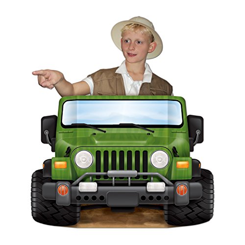 Beistle Jungle Safari Foto Prop, farbenreiche