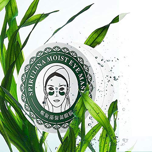 60 stücke Spiral Algen Augenpflege Masken Feuchtigkeitsspendende Feuchtigkeitsspendende Beruhigende Straffende Augenhaut Anti - aging Entfernen Augenringe Unter - Augen - Schwellungen Augenfalten und