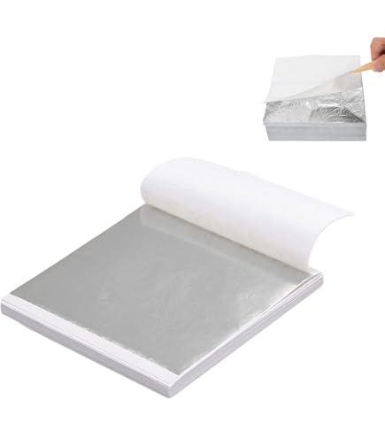 Fogli Metal 70x100 25 Pz. - Argento - Carta Da Regalo - Foto 10