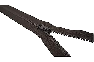 KING OF TRADE Reißverschluss Kunststoff 65 cm 13# Dunkelbraun